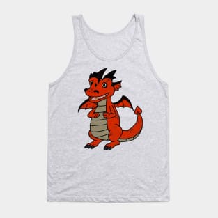 Smaug the Cuddler in Color Tank Top